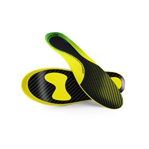 Carbon Fiber Insoles for Basketball & Volleyball, High-Energy Return for Court Shoes, Jump Higher, Run Faster, Plantar Fasciitis Support & Relief