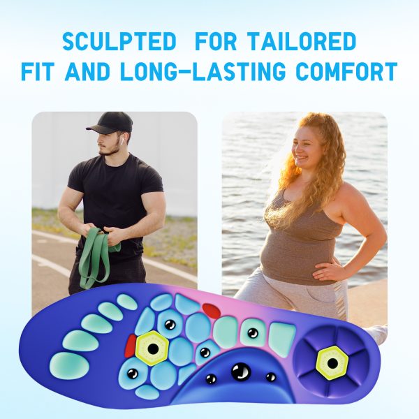 Orthopedic Acupressure Insoles – Reflexology Massage Insoles for Pain Relief, Comfortable Foot Support for Men and Women - Image 8