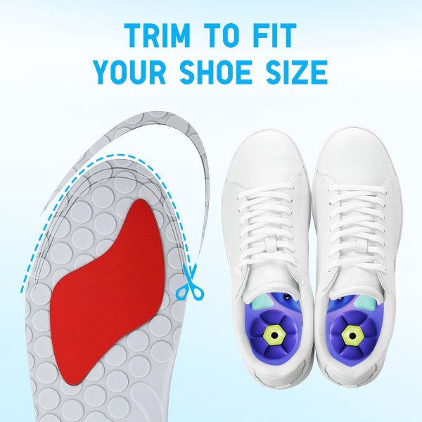 Orthopedic Acupressure Insoles – Reflexology Massage Insoles for Pain Relief, Comfortable Foot Support for Men and Women - Image 9