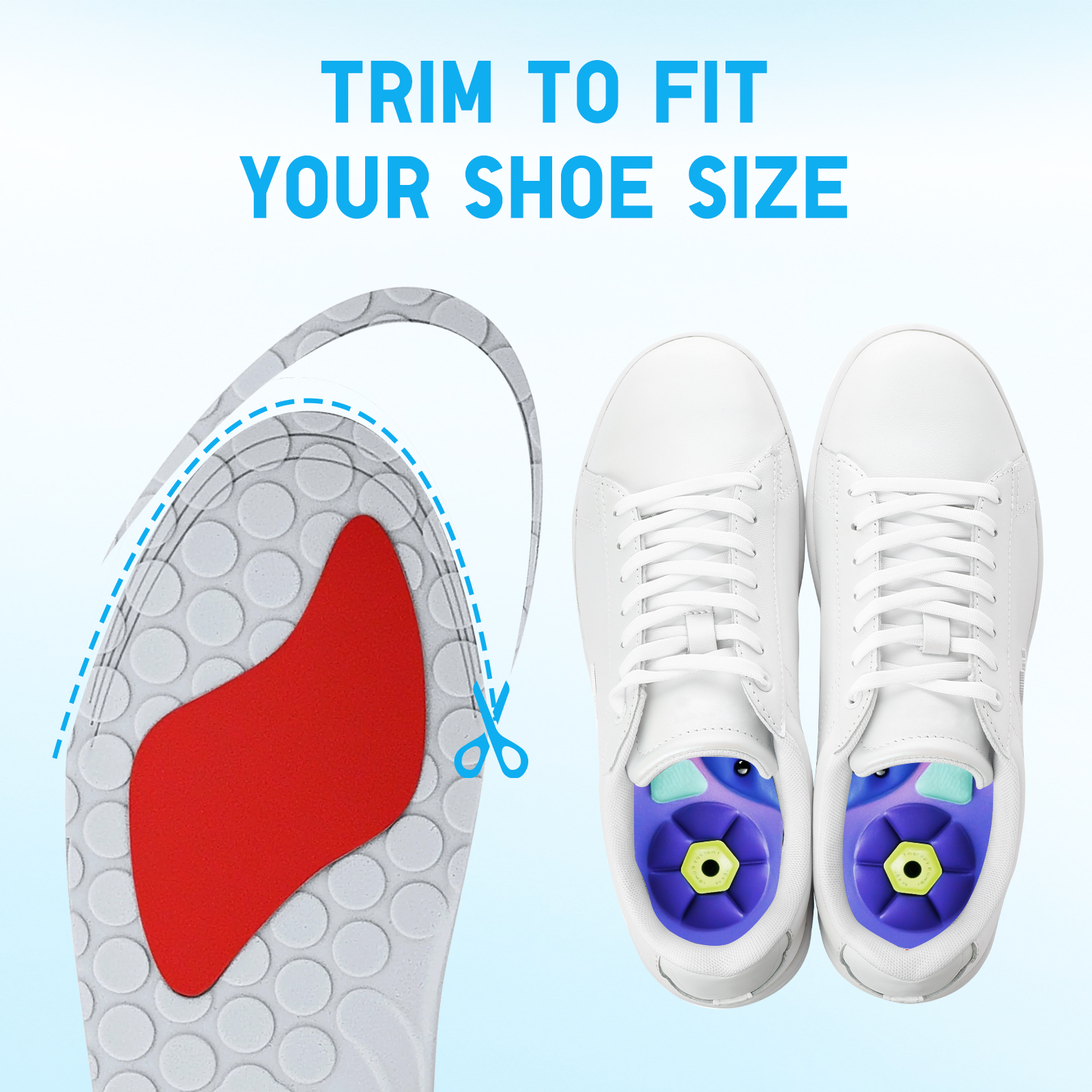 Orthopedic Acupressure Insoles – Reflexology Massage Insoles for Pain Relief, Comfortable Foot Support for Men and Women - Image 9